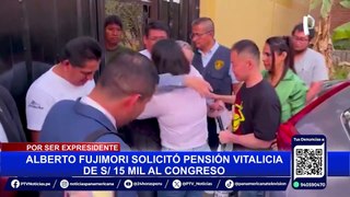 Ernesto Álvarez sobre solicitud de Fujimori para pensión vitalicia: “Se debería declarar improcedente”