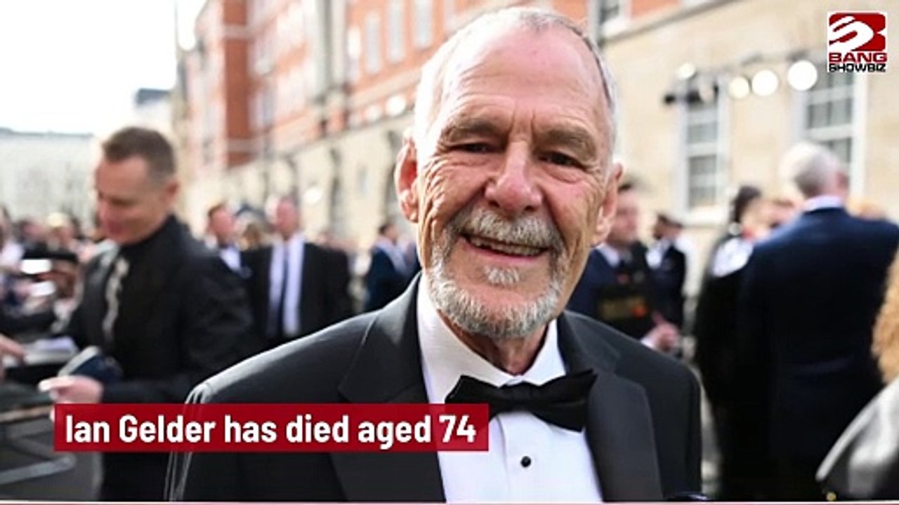 Ian Gelder Has Died Aged 74.