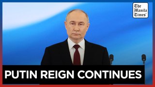 Putin begins his fifth term as president