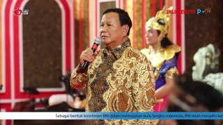 HADIRI HUT HENDROPRIYONO PRABOWO APRESIASI INISIATIF PENGHORMATAN TERHADAP BUDAYA INDONESIA