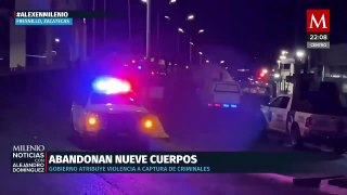 Gobierno de Zacatecas se pronuncia ante el abandono de nueve cuerpos en Fresnillo