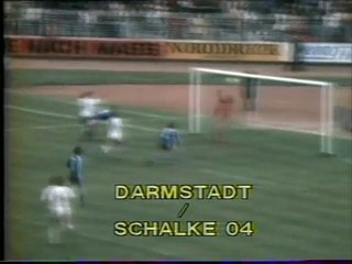 DARMSTADT -  SCHALKE 04 - 1978 - SAISON  1978/1979 -