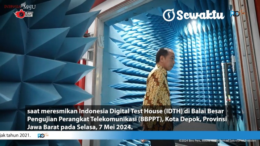 Dorong Penguatan Industri Teknologi Lokal, Presiden Jokowi Akhirnya Resmikan Indonesia Digital Test House