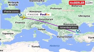 FedEx Kargo Uçağı İstanbul Havalimanı'na Gövde Üzerine İniş Yaptı