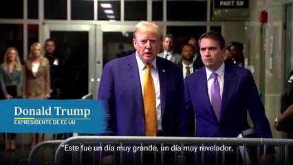 Declaración de Trump tras el testimonio de Stormy Daniels