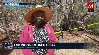 5 fosas clandestinas descubiertas por 'Madres Buscadoras' en Baja California Sur