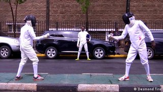 From gangster to guardian: Fencing inspires Nairobi's youth