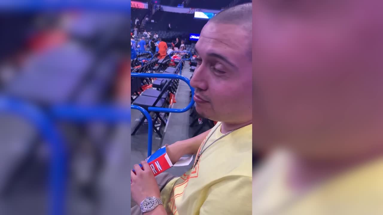 Thunder fan gets warning after exchange with Mavs’ Kyrie Irving