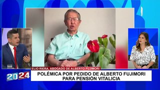 Elio Riera: “Alberto Fujimori está habilitado para postular a la presidencia”