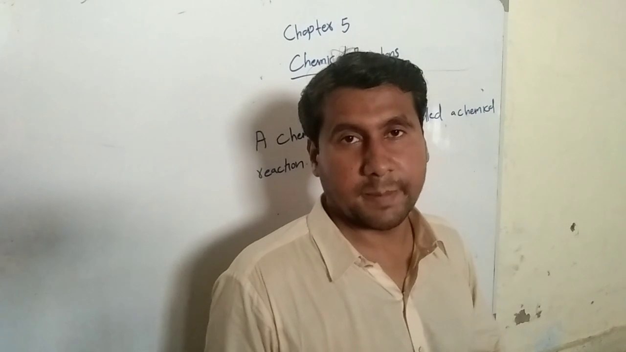 Chapter Five Chemical Reaction part 1