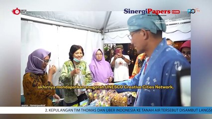 Masuk Dalam Daftar Kota Kreatif Dunia!! Kota Solo Dengan Produk Ekraf Dan Event Budaya.