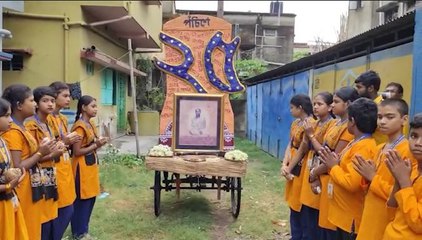 সকল থেকে রবীন্দ্র জয়ন্তী পালন বঙ্গবাসীর, কবিগুরুর মূর্তিতে মাল্যদান করে শ্রদ্ধাজ্ঞাপন শশী পাঁজার