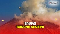 Tinggi Kolom Asap Capai 1.000 Meter, Gunung Semeru Kembali Erupsi