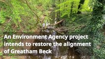Environment Agency Unveils Greatham Beck Project
