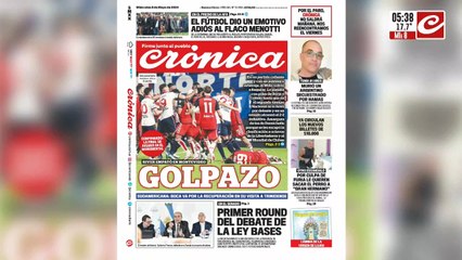 Golpazo en Montevideo: River ganaba hasta que Arsenal se lo llevó por delante
