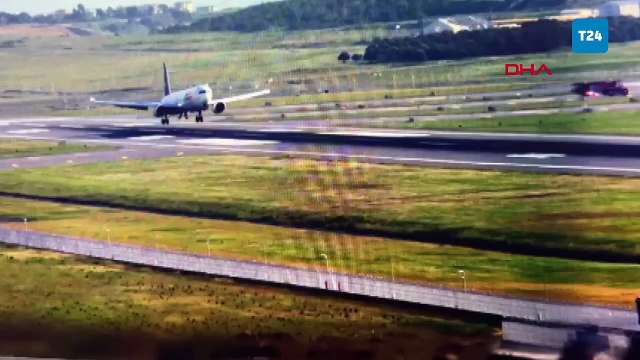 İstanbul Havalimanı'nda gövdesi üstüne inen uçağın pilotu ile kule arasındaki konuşma kaydı