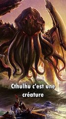 Découvrez Cthulhu, le Monstre Mythologique Terrifiant 👹