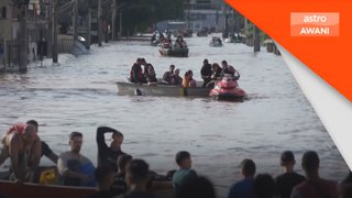 Usaha berterusan menyelamatkan mangsa banjir di Brazil