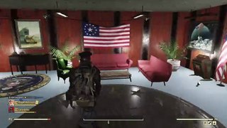 Fallout 76 - Jugador construye un búnker presidencial en su CAMP