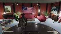 Fallout 76 - Jugador construye un búnker presidencial en su CAMP