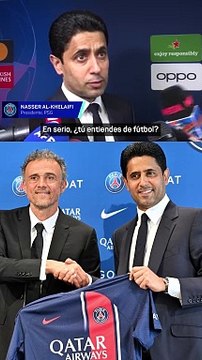 El cabreo de Al-Khelaifi al ser preguntado por la continuidad de Luis Enrique