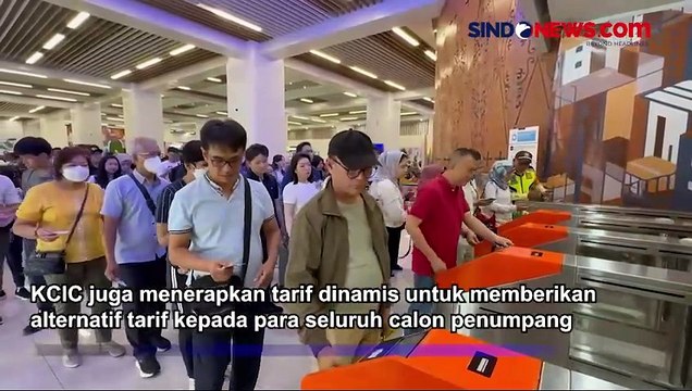 Sambut Libur Panjang, KCIC Sediakan 28 Ribu Tiket Kereta Cepat Whoosh per Hari