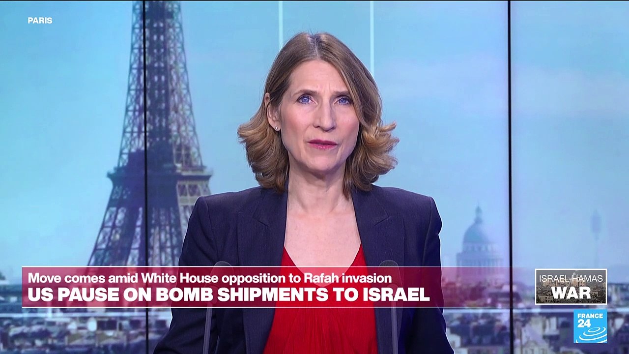 Anonymous official says US paused bomb shipment to Israel to signal concerns over Rafah invasion