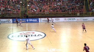 8x1: Veja os gols do massacre sofrido pelo Cascavel Futsal contra o Campo Mourão