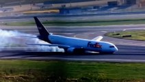Watch: Boeing 767 hits runway nose first during emergency landing at Istanbul airport