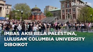 13 Hakim Amerika Tolak Pekerjakan Lulusan Universitas Columbia Usai Lakukan Aksi Pro Palestina
