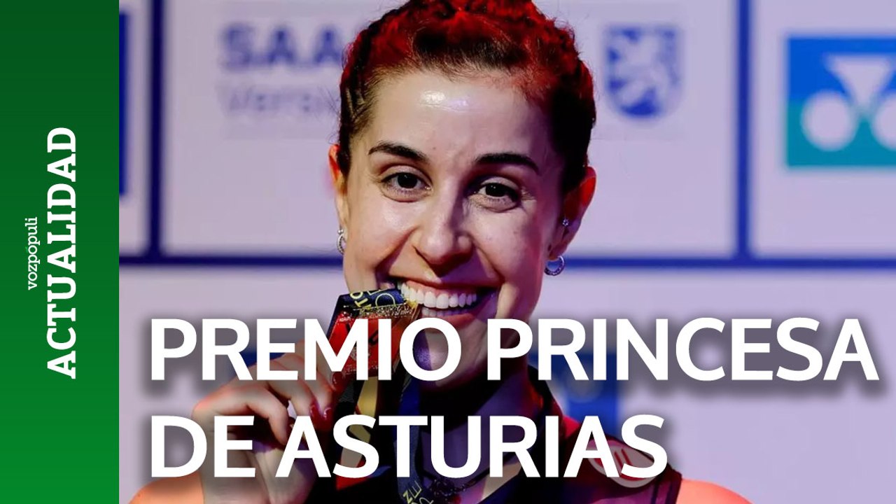 Carolina Marín, Premio Princesa de Asturias de los Deportes 2024