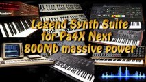 Korg Pa5X-Pa4X Legend Synths Suite