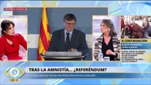 Isabel San Sebastián baja la euforia de Illa con la jugarreta que perpetraría Sánchez con los separatistas