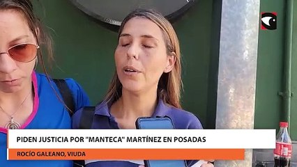 Piden justicia por "Manteca" Martínez en Posadas