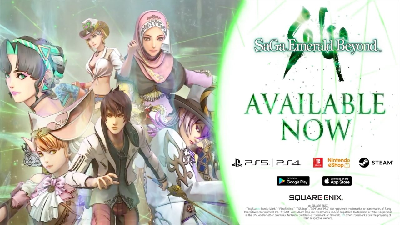SaGa Emerald Beyond Official Combat Basics Trailer