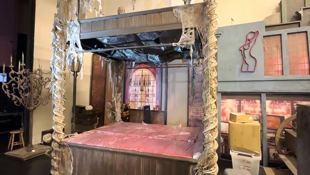 Scenografia spektaklu "Dracula"
