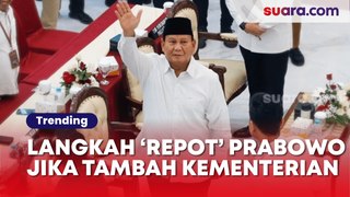 Langkah 'Repot' Prabowo Kalau Mau Tambah Kementerian Jadi 40 Kursi