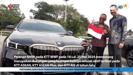 Kemensetneg Terima 51 Unit Sedan BMW untuk Perhelatan KTT WWF 2024 Berjalan Sukses