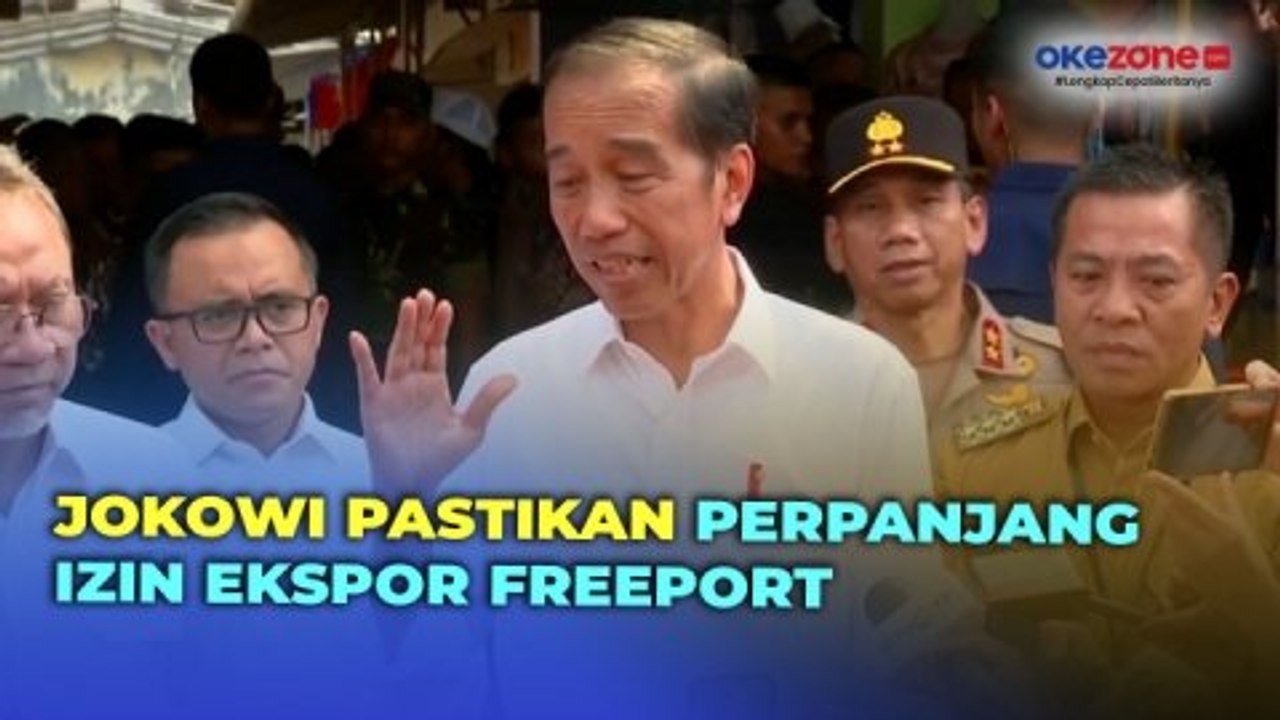 Presiden Jokowi Pastikan Perpanjang Izin Ekspor...