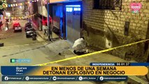 En menos de una semana detonan explosivo en negocio de Independencia