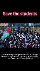 นักเรียนที่ชอบธรรมประณามการนองเลือดในฉนวนกาซา และเรียกร้องให้อิสราเอลยุติการรณรงค์ต่อต้านดินแดนปาเลสไตน์#Columbia University #CEASEFIRENOW #Israel #Palestine