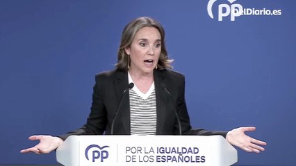 Cuca Gamarra defiende la continuidad de las acampadas universitarias a favor de Palestina si "cumplen la ley"