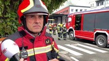 Incendio a Bolzano: «È partito dal tetto»