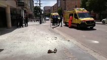 Un hombre se quema a lo bonzo en Burgos