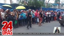 24 Oras Part 1: Dumagsa sa BSP dahil sa pekeng pangako; kwinestyong pagkatao ni Bamban Mayor; pinasabog na barko para sa balikatan, atbp.