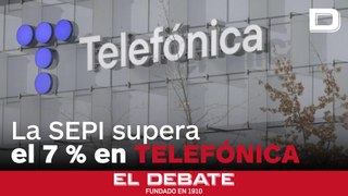 La SEPI supera el 7 % en Telefónica y confirma que Carlos Ocaña, coautor del libro de la tesis de Sánchez, será su consejero