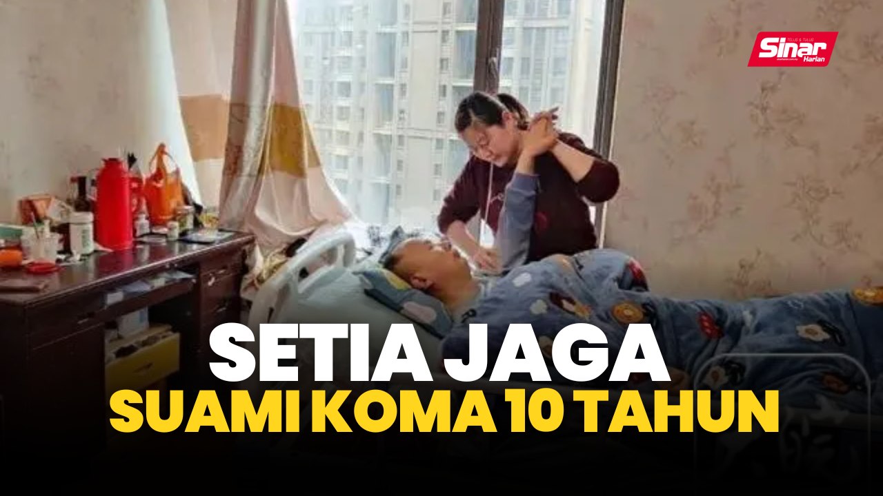 Setia jaga suami koma 10 tahun