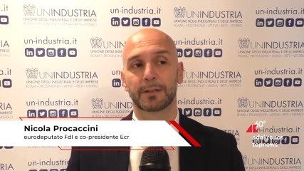 Unindustria, Procaccini (eurodeputato FdI): "Europa deve preoccuparsi di sostenere competitività settore industriale"