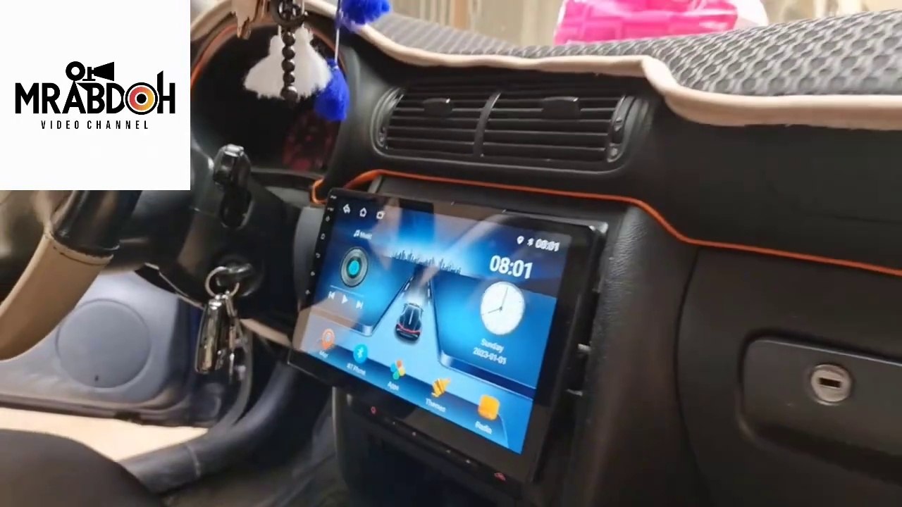 تركيب الشاشة كاميرا داخل السيارة ... Installing a camera screen inside the car