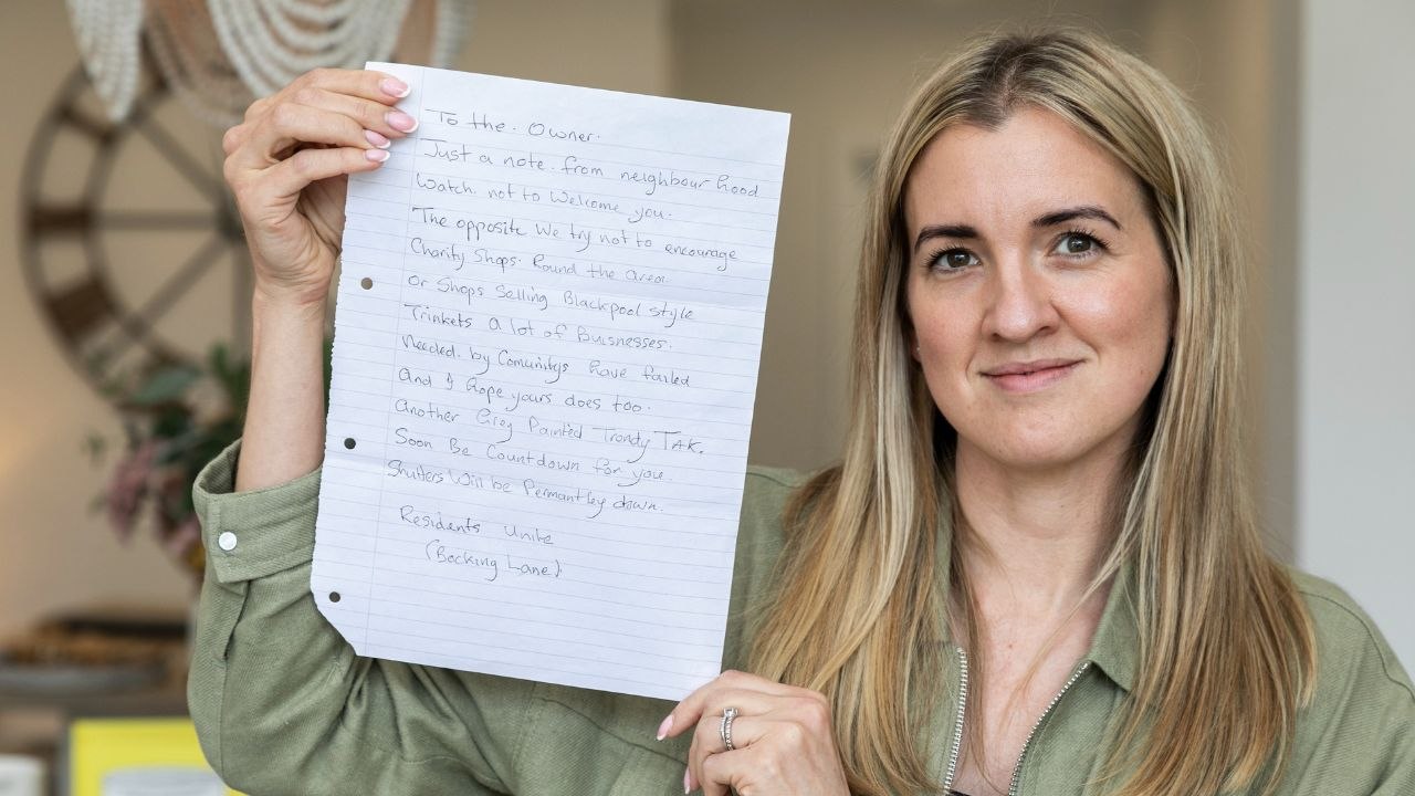 Poison pen letter to charity helps boost trade - after going viral on Facebook